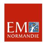 Logo Ecole de Management de Normandie